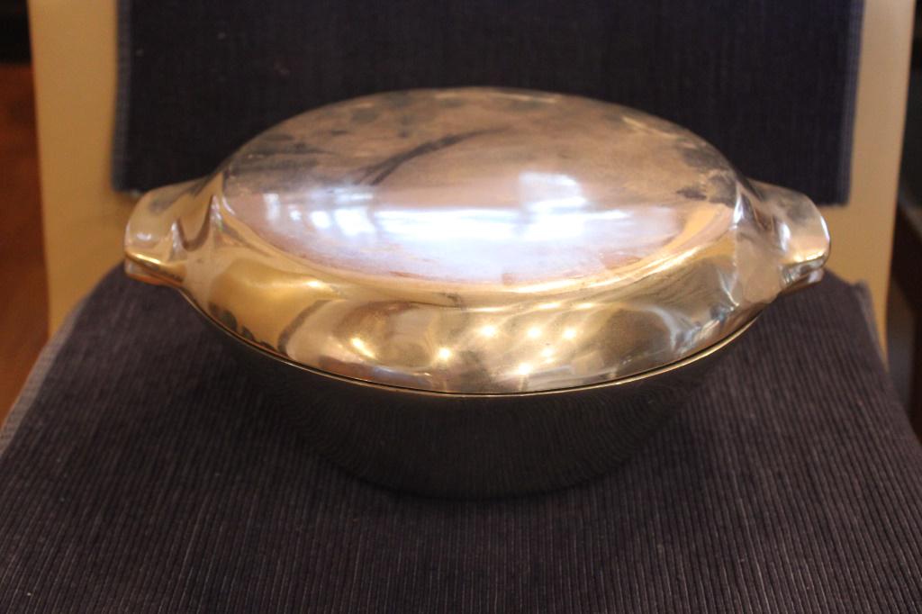 Nambe Covered Casserole Dish: Nambe Covered Casserole Dish