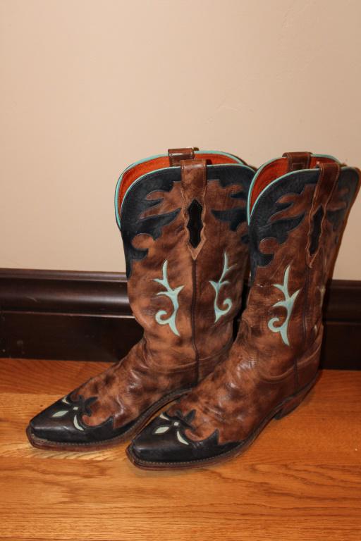 Used Lucchese Boots Size 7: Used Lucchese Boots Size 7