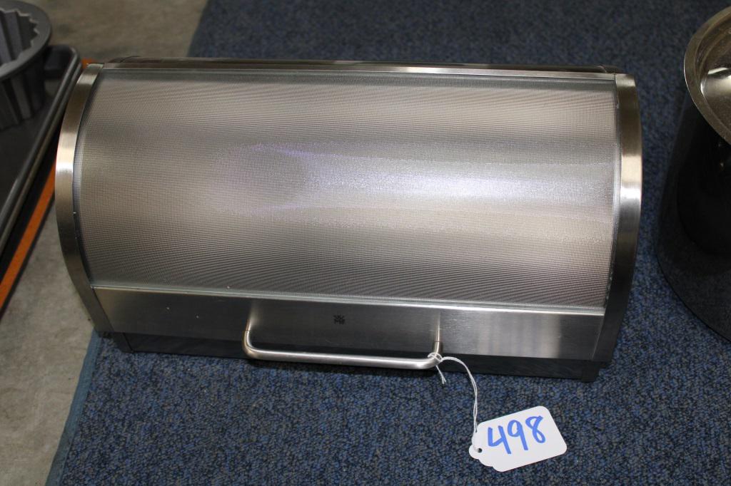Stainless Steel Bread Box: Stainless Steel Bread Box