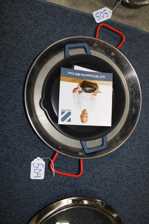 Zakarian Pan with Trivet 10.5": with 15" Pan