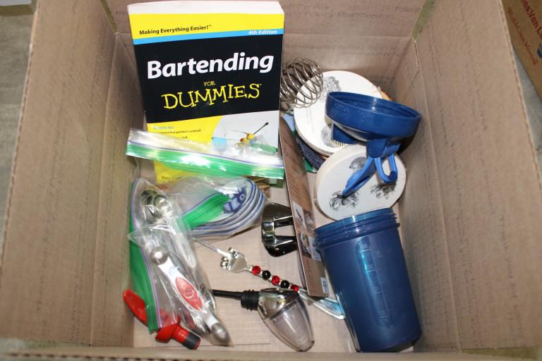 Miscellaneous Kitchen Items: Drink Mixers Coasters Hot Pads Measuring Spoons