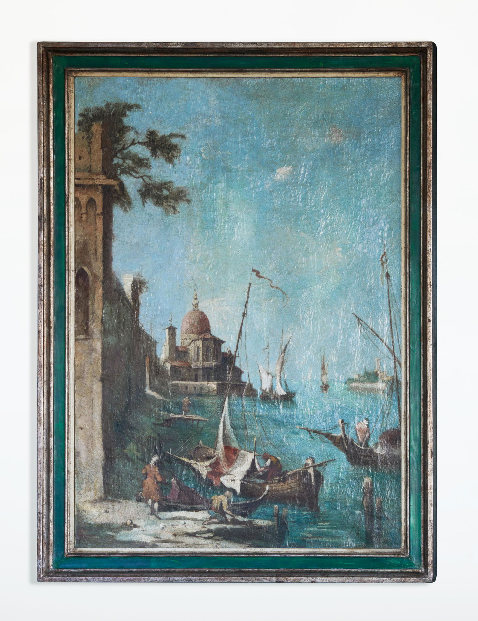 View of Venice, Oil on Canvas, 18th Century (1 of 1)