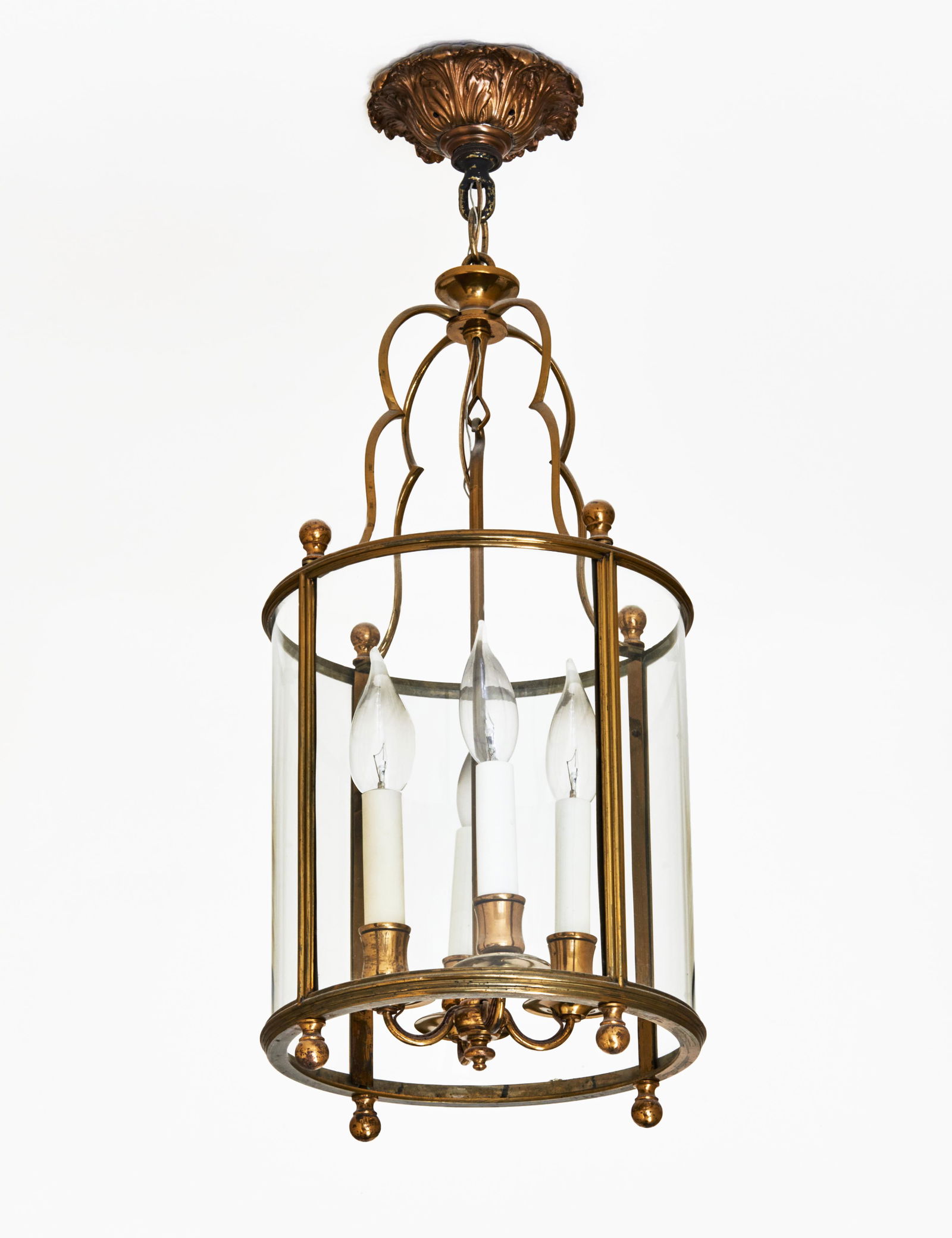 Louis XVI Style Gilt Bronze Lantern (1 of 1)
