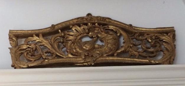 A Pair of Continental Rococo Carved Wood Gilt Fragments (1 of 1)