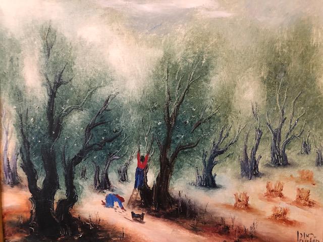 Reuven Rubin (1893 - 1974) Harvest of Olives (1 of 5)