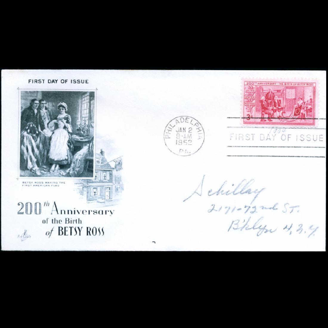 1952 US First Day Postal Cover (1 of 1)