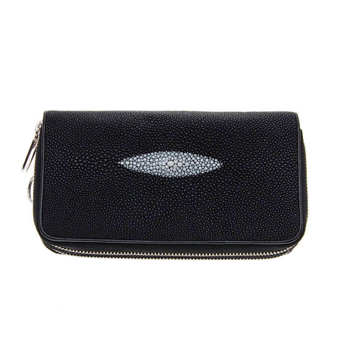 Stingray Hide Clutch Purse Wallet (1 of 3)
