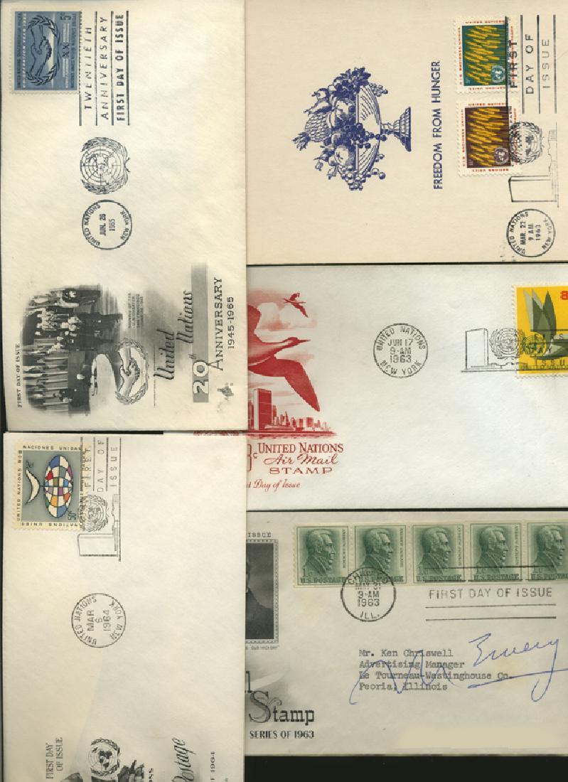 1963 UN FIRST DAY COVER COLLECTION (1 of 2)
