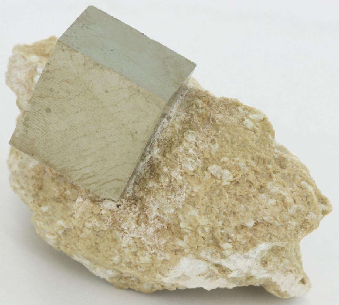 475ct Individual Pyrite Cube Crystal on Sandstone Base (1 of 1)