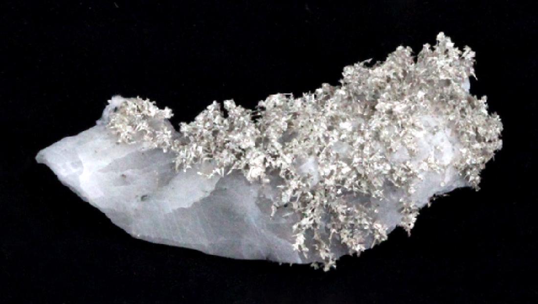 40ct RARE Natural Silver Crystal Cluster on Matrix (1 of 1)