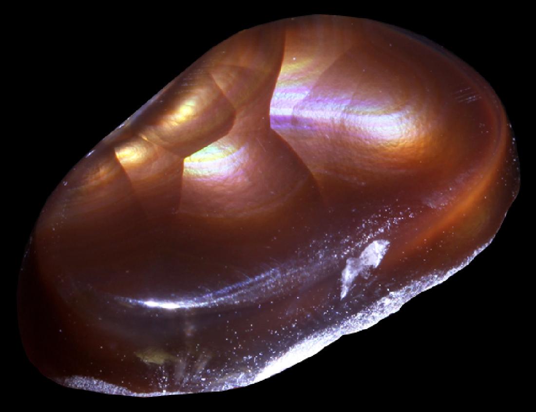 8.65ct Super HOT Mexican Fire Agate Mine Cut Cabochon: Untreated natural hi-grade specimen