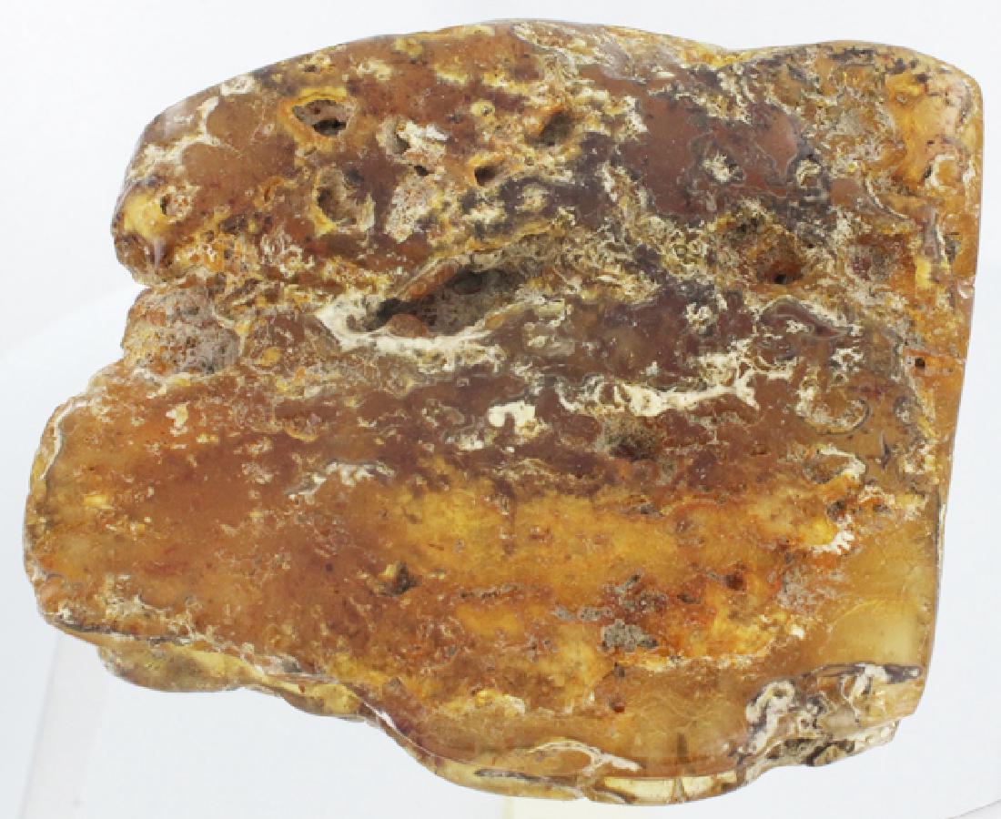 845ct Natural Peru Amber Polished Rough w/Inclusions (1 of 1)