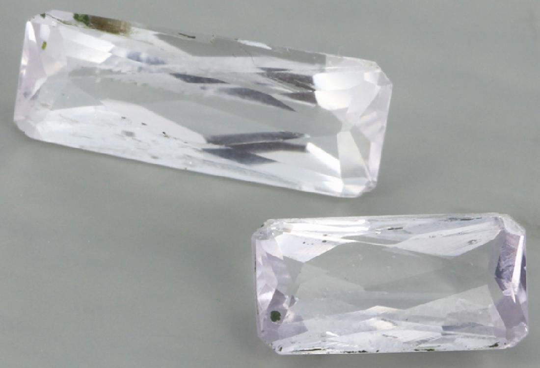 11ct Frost Kunzite Emerald Parcel (1 of 1)