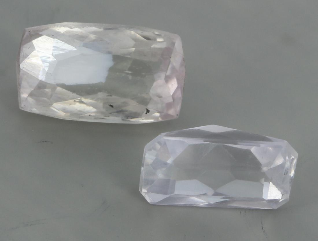 10.55ct Light Yellow Kunzite Cushion Parcel (1 of 1)