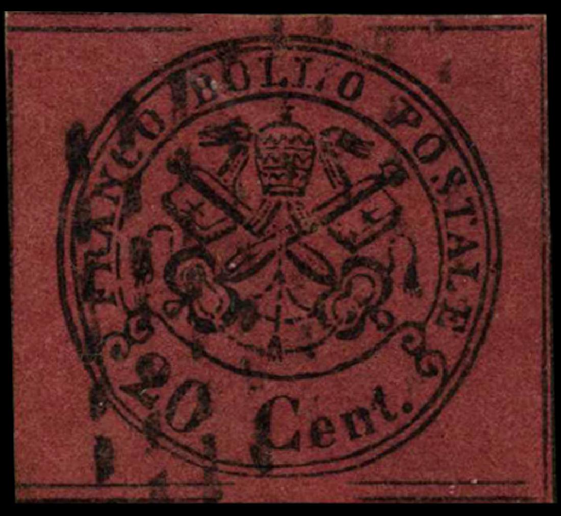 1867 Papal States 20b Stamp (1 of 1)
