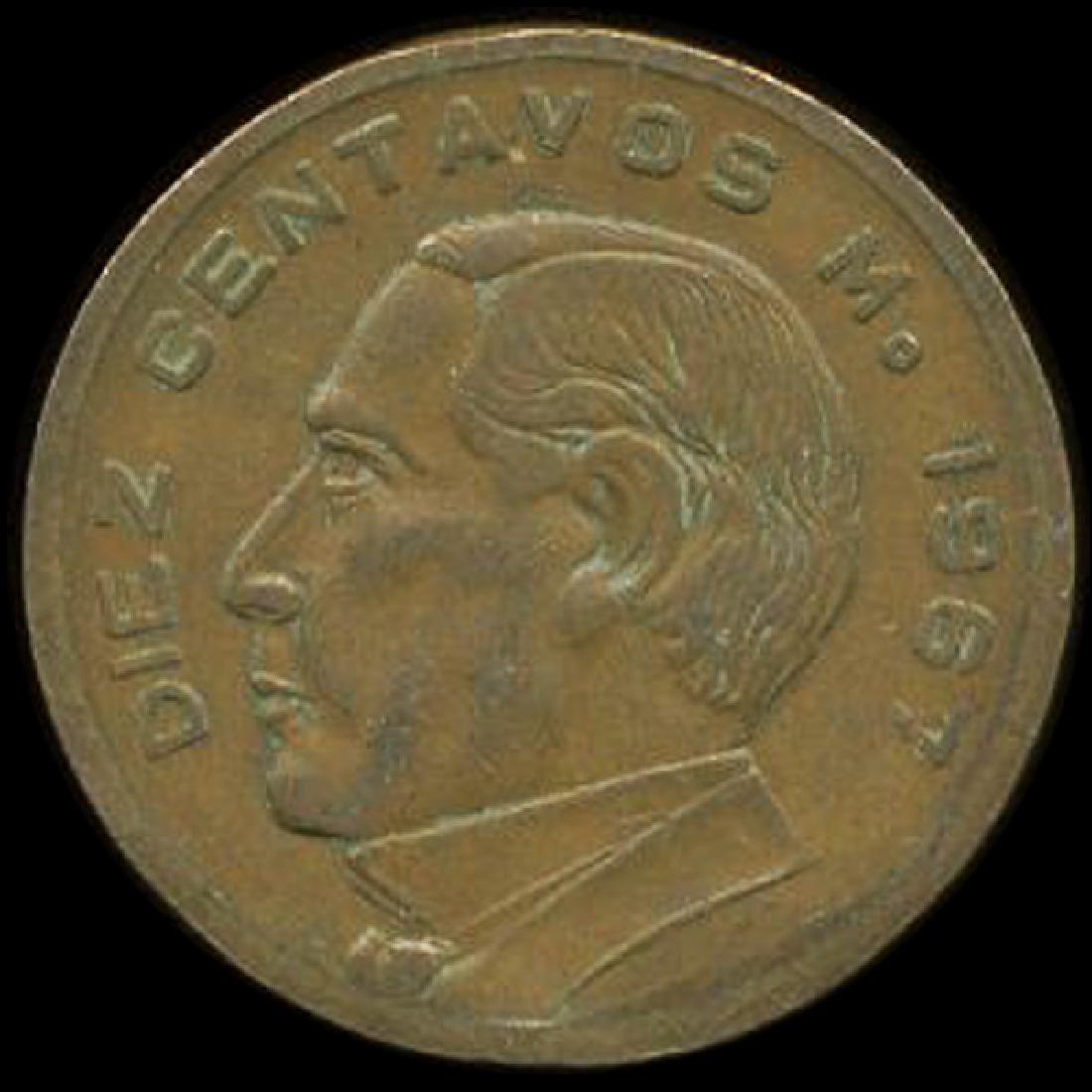 1967 Mexico 10c VF ERROR (1 of 2)