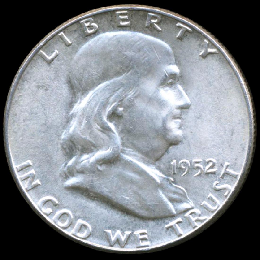 1952 Franklin 50c GEM Unc FBL (1 of 2)