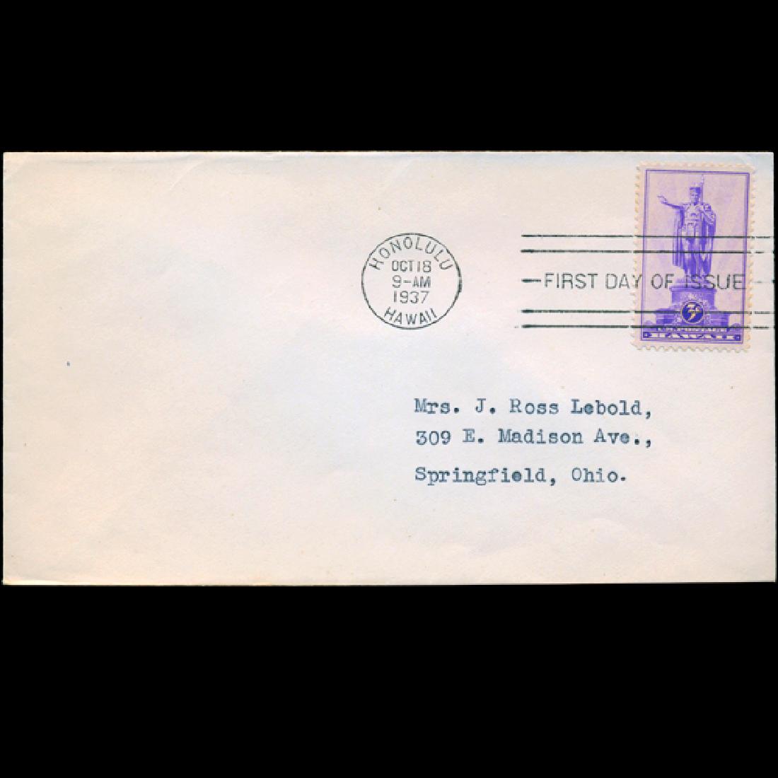 1937 US First Day Postal Cover (1 of 1)