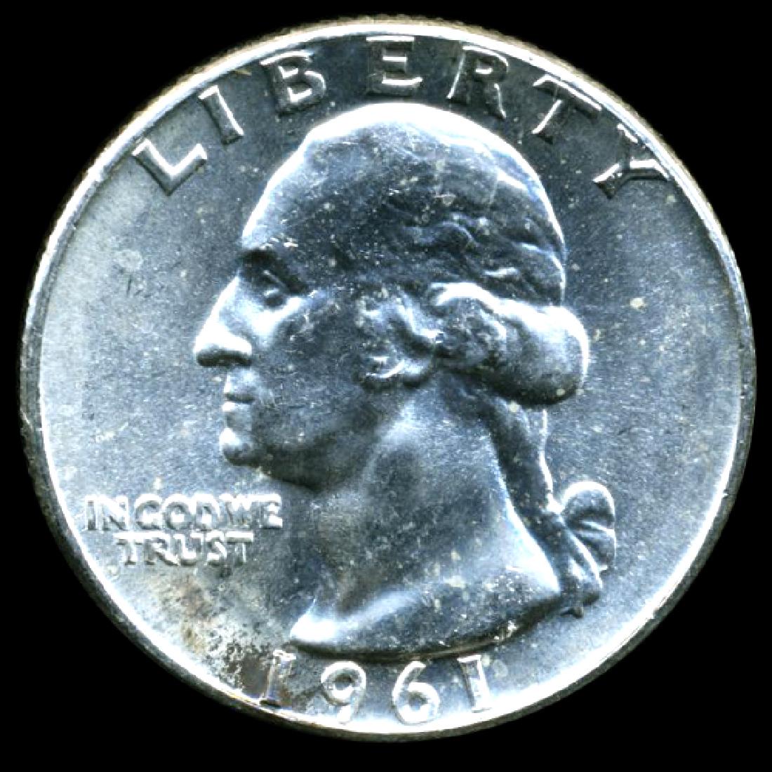 1961 Washington 25c GEM Unc (1 of 2)