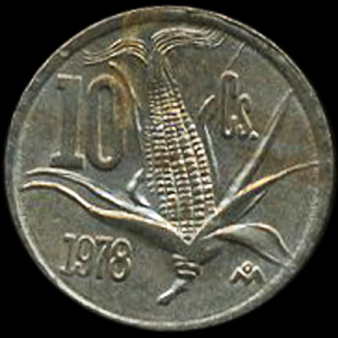 1978 Mexico 10c AU ERROR (1 of 2)