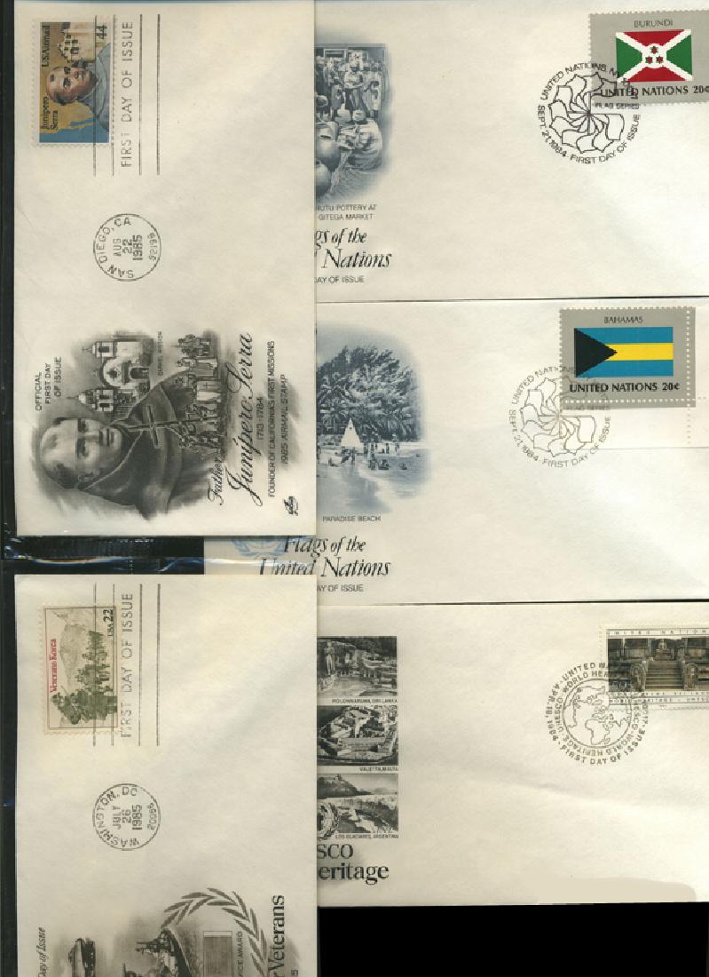 1980 US & UN FIRST DAY COVER COLLECTION (1 of 2)