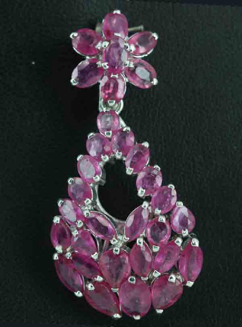 39.5twc Ruby Gold Vermeil Pendant (1 of 1)