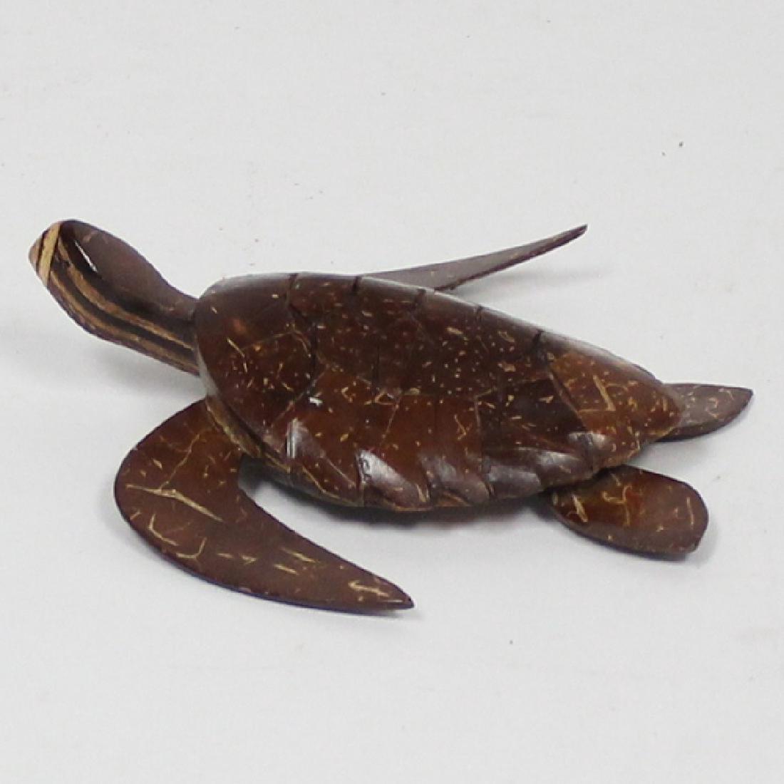Inlaid Coconut Shell Sea Turtle (1 of 1)