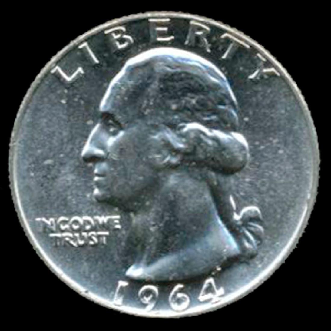 1964 Silver GW 25c Super GEM++ Unc (1 of 2)