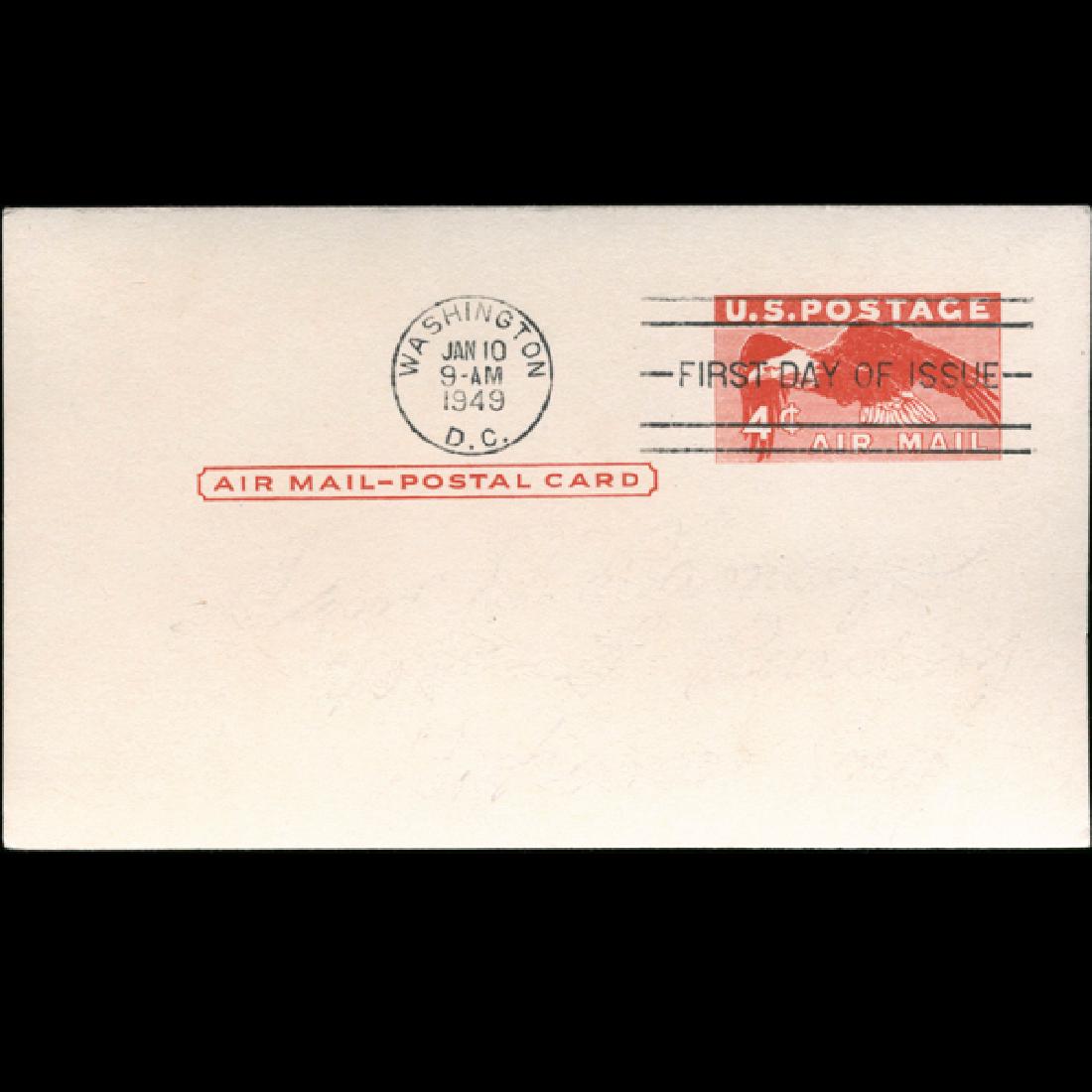1949 US First Day Postal Card (1 of 1)