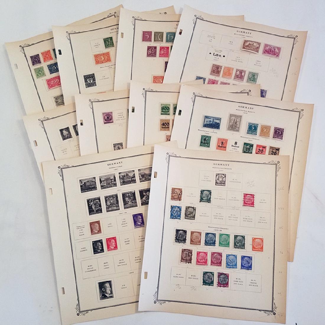 Germany Classic Stamp Album Pages 200+ Stamps (1 of 1)