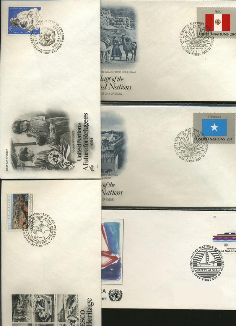 1980 US & UN FIRST DAY COVER COLLECTION (1 of 2)