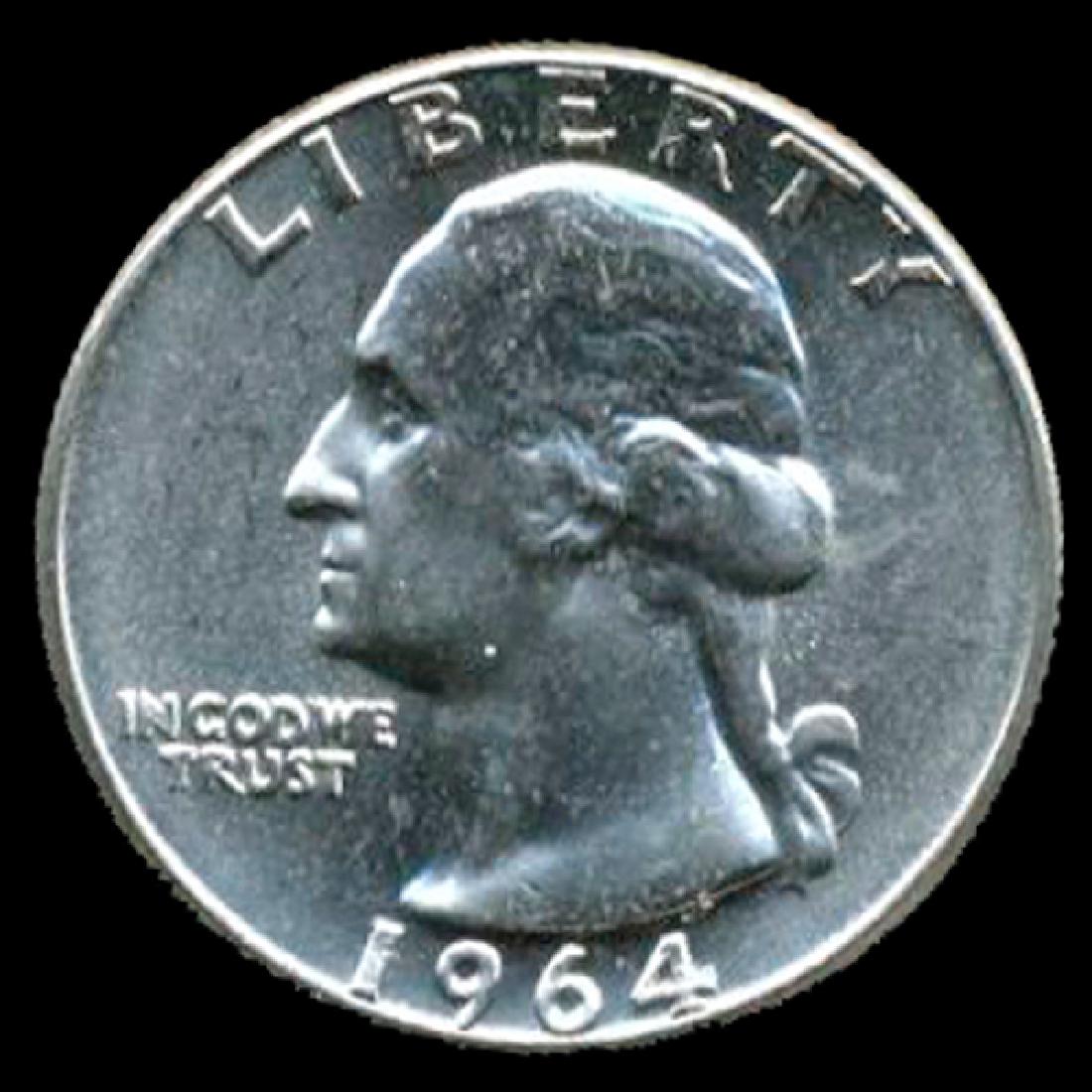 1964 Silver GW 25c Super GEM++ Unc (1 of 2)