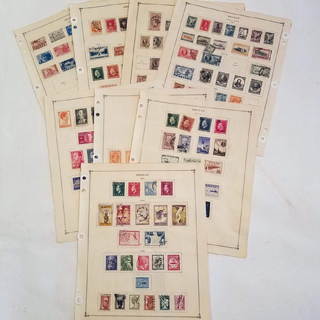 Greece Classic Stamp Album Pages 280+ Stamps (1 of 1)