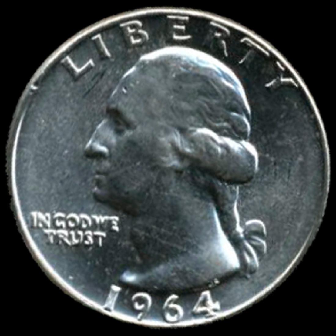 1964 Silver GW 25c GEM Unc (1 of 2)