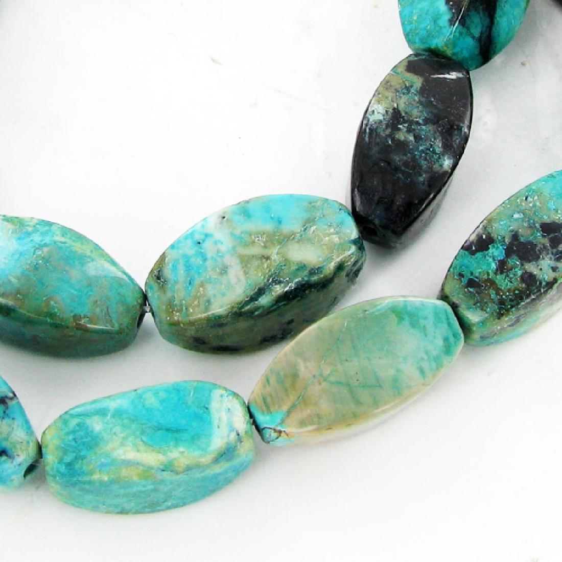 360twc Turquoise Lg. Bead Strand 16" (1 of 1)