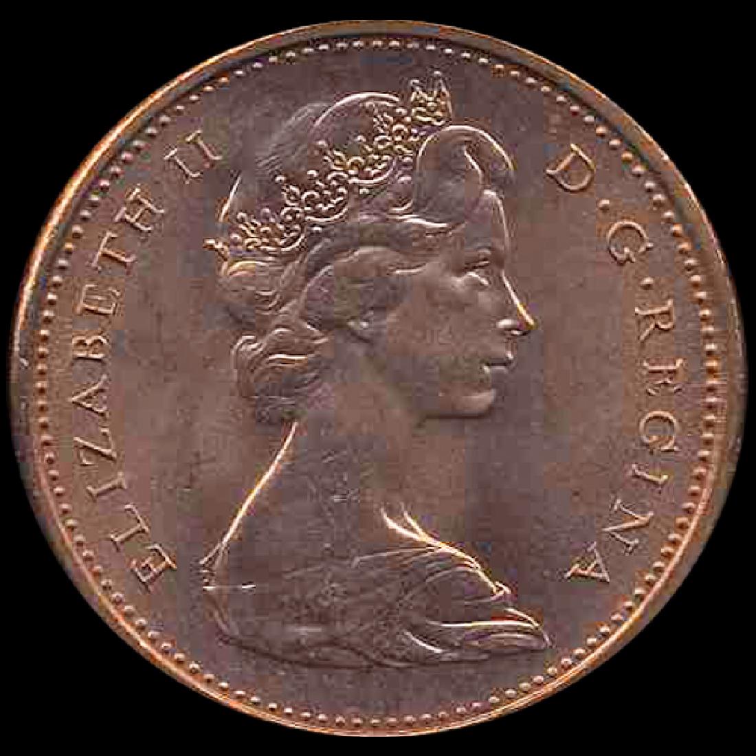 1965 Canada 1c GEM BU+ Red w/SB & B5 (1 of 2)