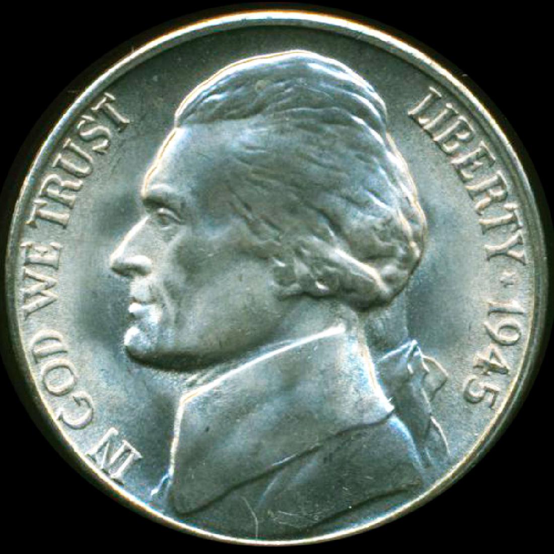 1945S Jefferson 5c GEM+ Unc Full Steps (1 of 2)