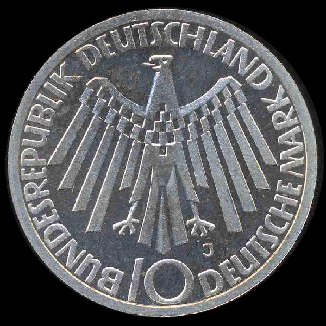 1972J Germany Silver 10 Mark PR68 DCAM (1 of 2)