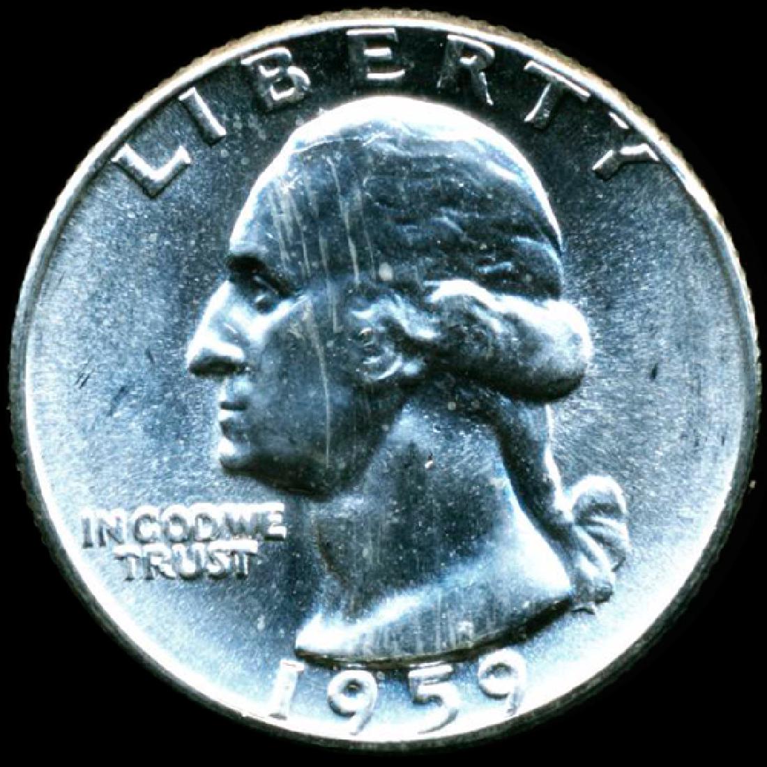 1959 Washington 25c GEM Unc (1 of 2)