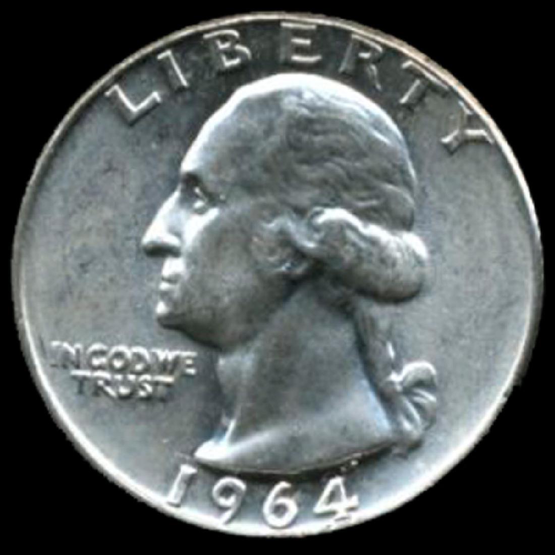 1964 Silver GW 25c Super GEM+ Unc (1 of 2)