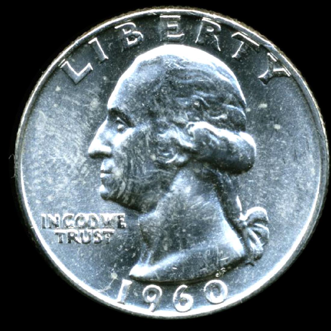 1960D Washington 25c GEM Unc (1 of 2)