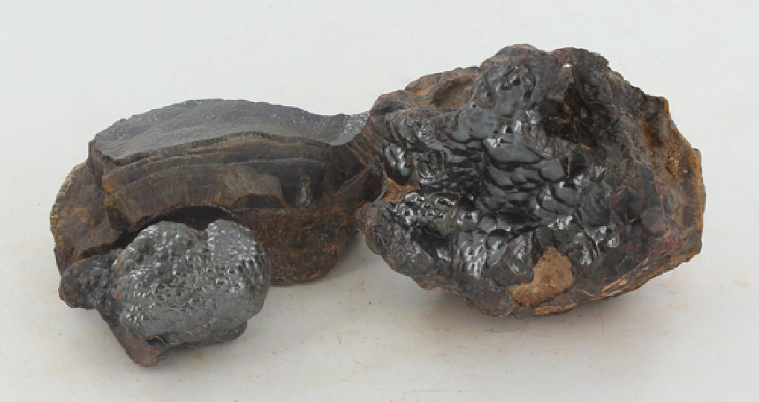 763g Volcanic Iron Hematite Mineral Specimen: Better quality specimen