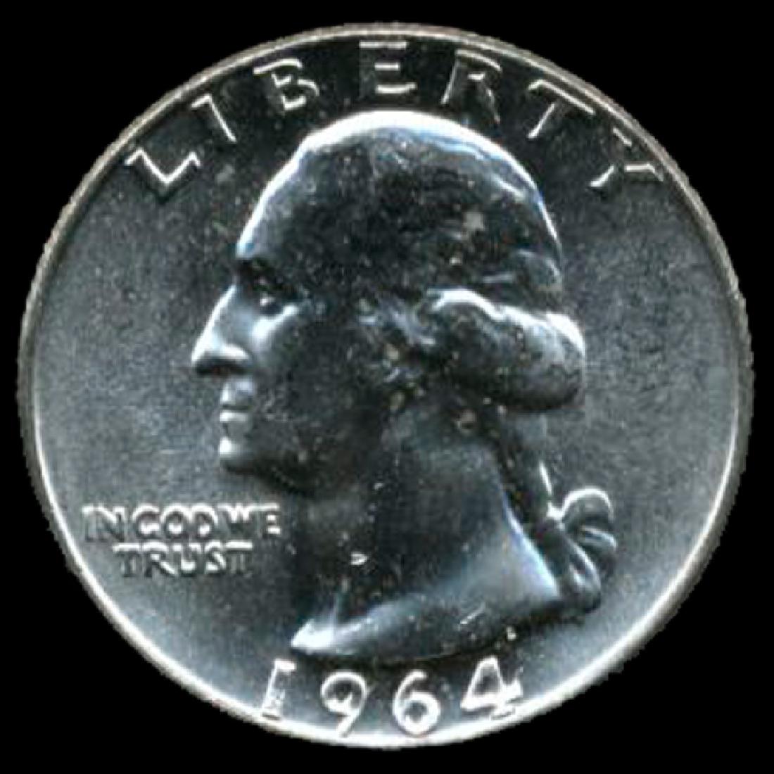 1964 Silver GW 25c Super GEM++ Unc (1 of 2)