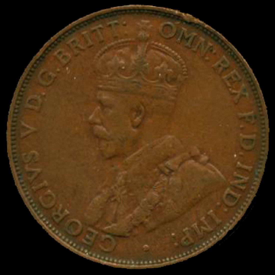 1931M Australia Large Penny Hi Grade XF High Book Value: Scarce hi-grade lo mintage piece