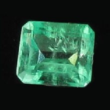 0.64ct. Rare VVS Top Grade Colombian Emerald: Rare hi grade natural stone VVS well cut great color/clarity