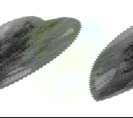 62.82ct Gem Grade Labradorite Heart Neon Colors: Excellent hi-grade piece