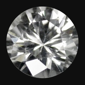 5.5ct Beautiful White Zircon Gem: Excellent piece; well cut & colored; with treatment
