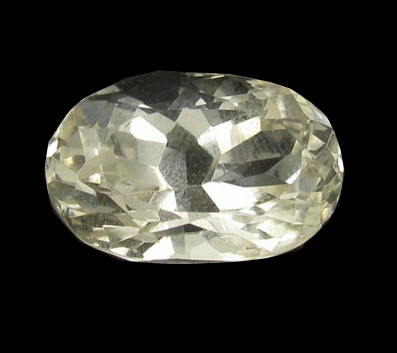 5.7ct Lemon Green Kunzite Afghan Appr. Est. $1435: Excellent hi-grade piece; well cut & colored; with treatment