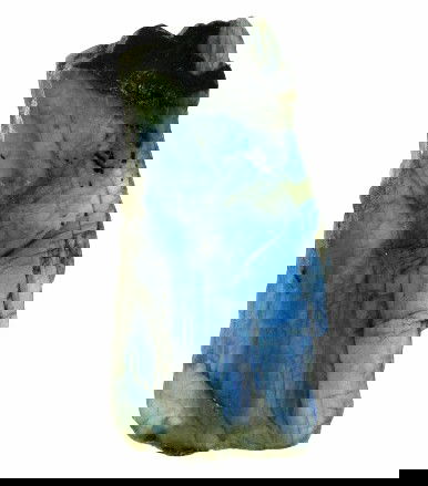 235ct Gem Grd Labradorite Polish Slab Neon Colors: Excellent hi-grade piece; ready for final cutting