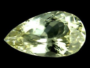 13.5ct Yellow Afghani Kunzite Appr. Est. $6750: Excellent hi-grade piece; well cut & colored; NO treatment